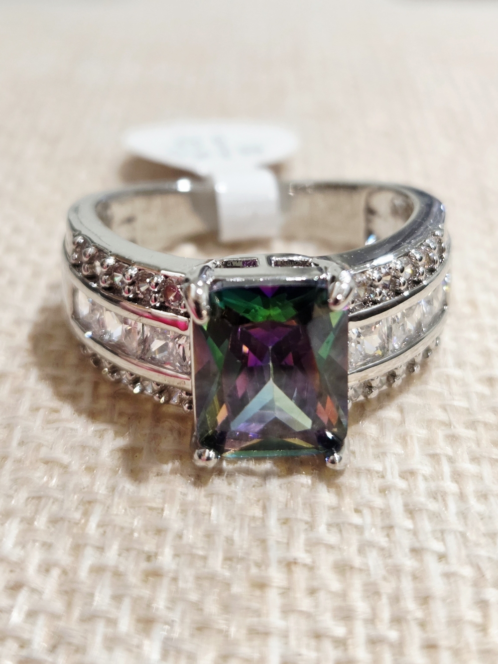 Mystic Topaz Multi-Color Ring~size 10 - Picture 2 of 4